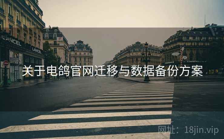 关于电鸽官网迁移与数据备份方案  第1张