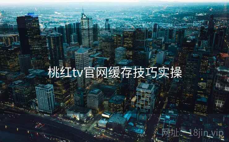 桃红tv官网缓存技巧实操  第1张