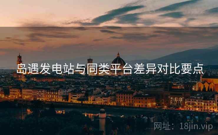 岛遇发电站与同类平台差异对比要点  第2张