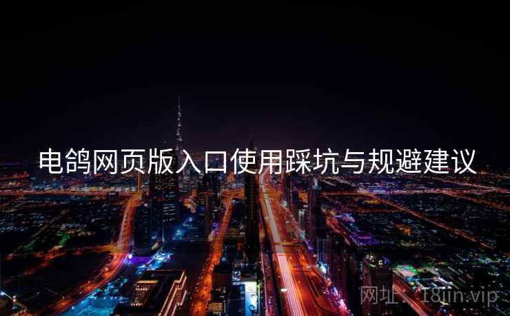 电鸽网页版入口使用踩坑与规避建议  第1张