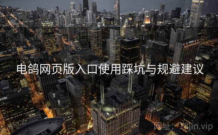 电鸽网页版入口使用踩坑与规避建议  第2张
