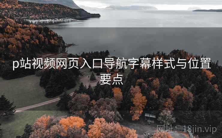 p站视频网页入口导航字幕样式与位置要点  第2张