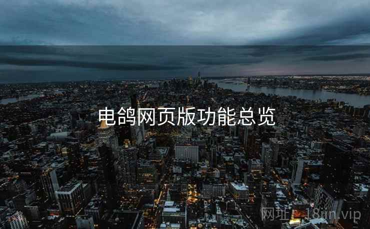 电鸽网页版功能总览  第2张